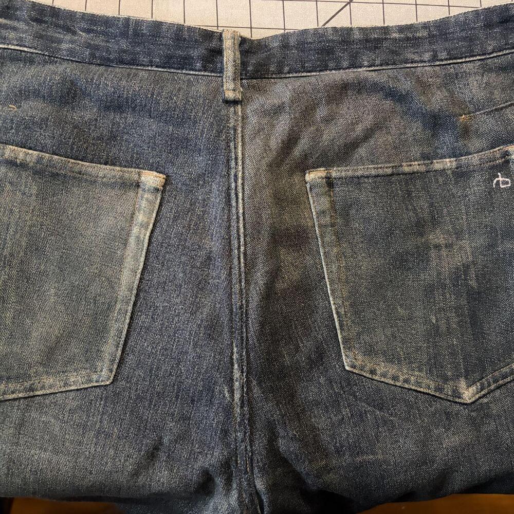 Rag an Bone rb Miramar Fit 4 Men's Straight Pants - rb Miramar, with rb printin - Picture 4 of 7